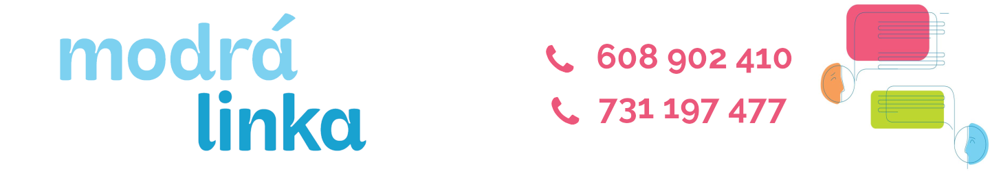 Modrá linka, z.s. - 608 902 410